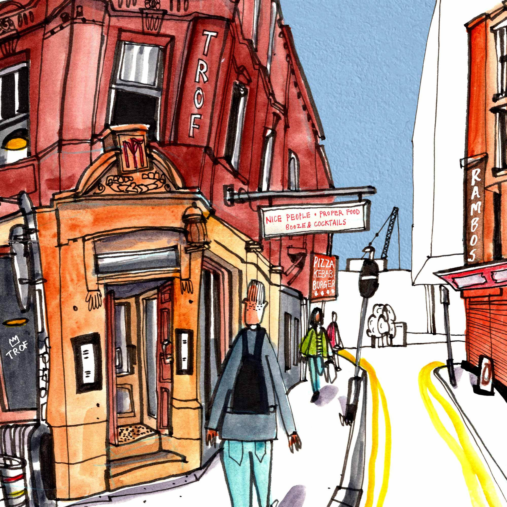 Trof, Thomas Street