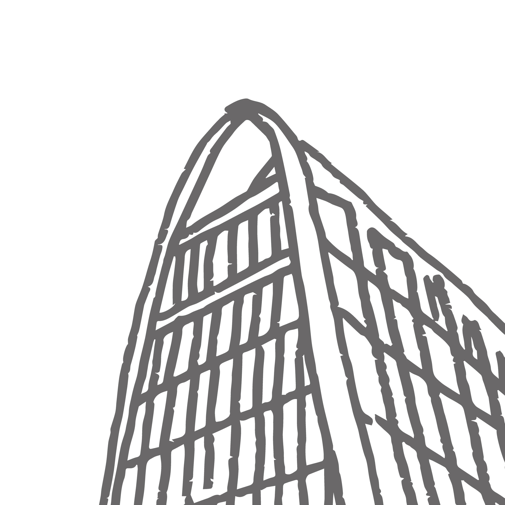 Hollings Building (Black & White)