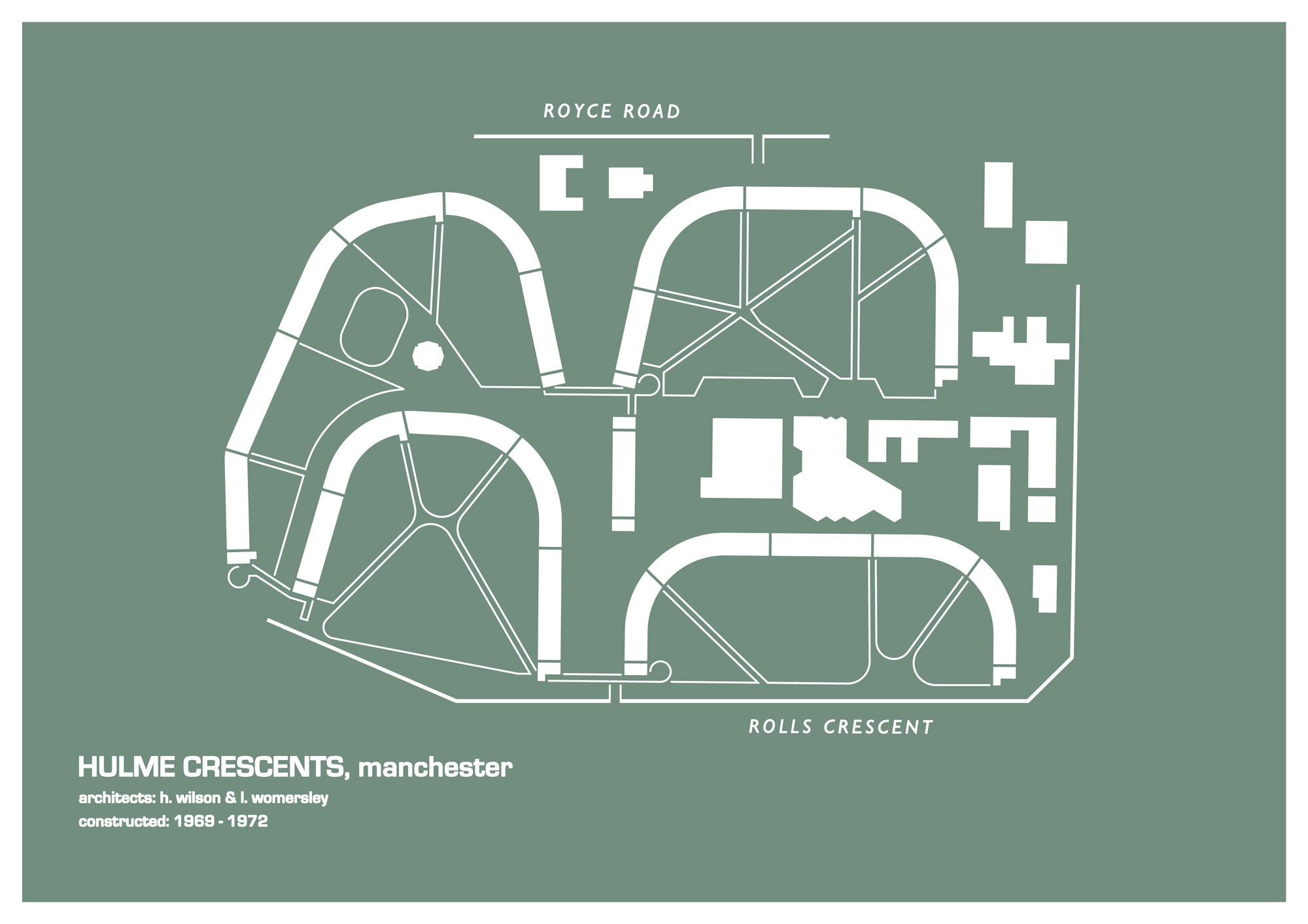 Hulme Crescents Manchester (Jade)