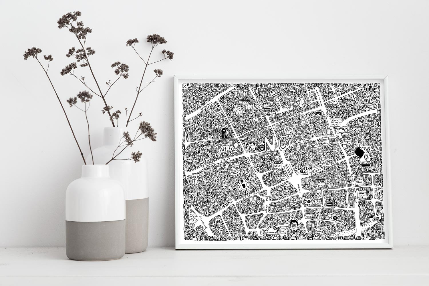 Northern Quarter Doodle Map