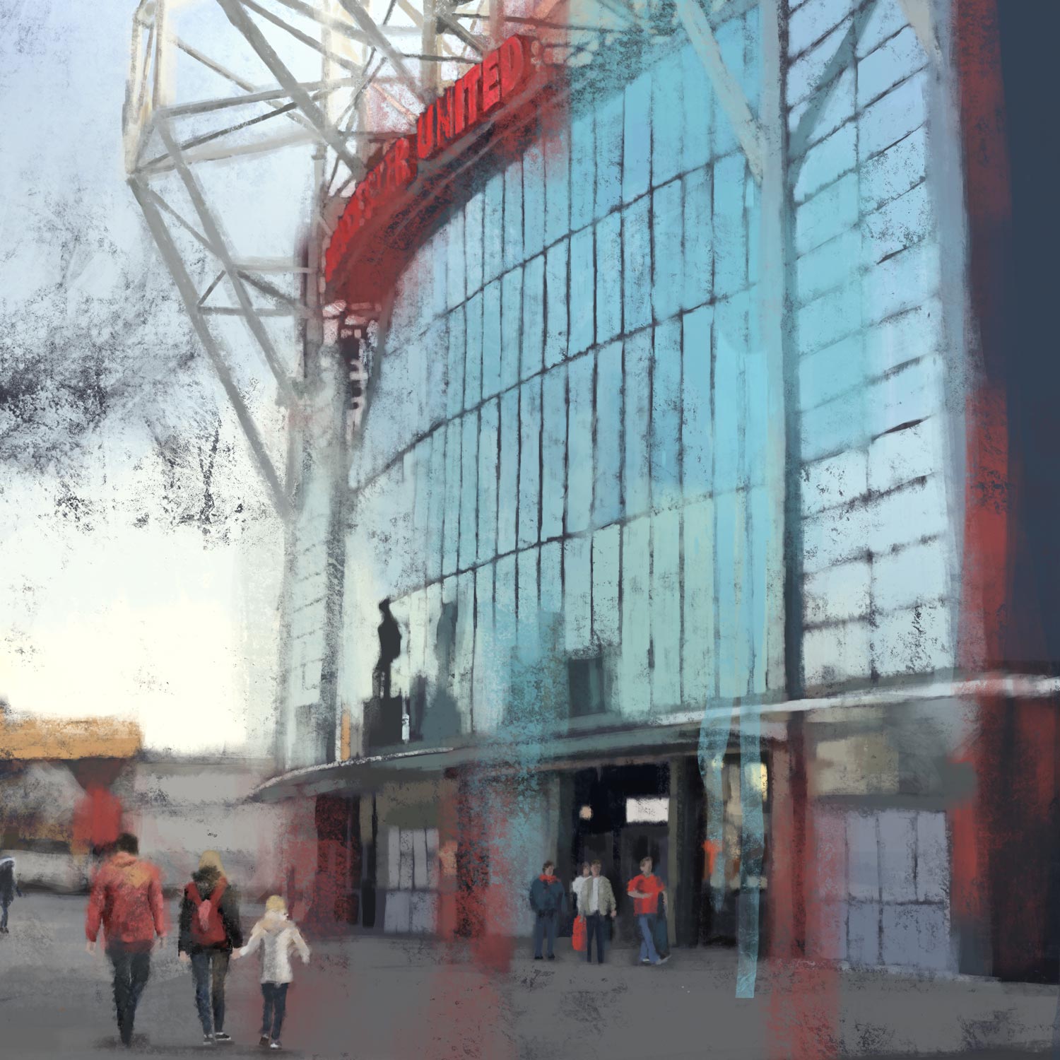 Old Trafford - Matt Busby Way