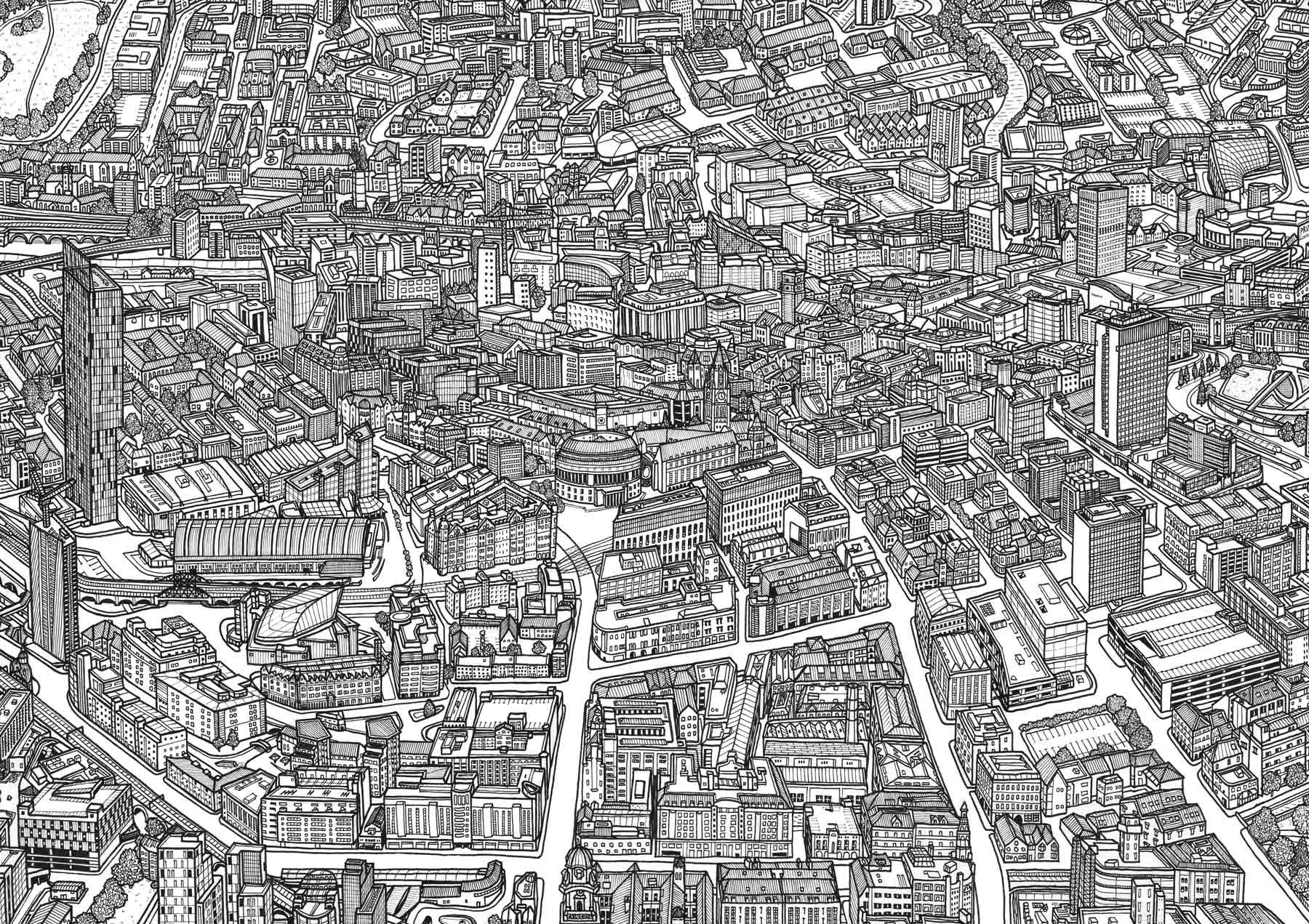Illustration | Manchester Art Prints