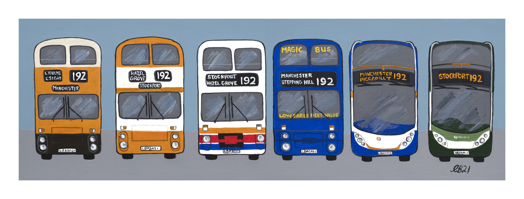 6 Buses