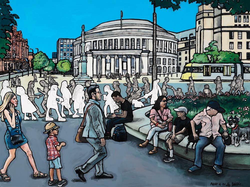 St Peter's Square- People Are People