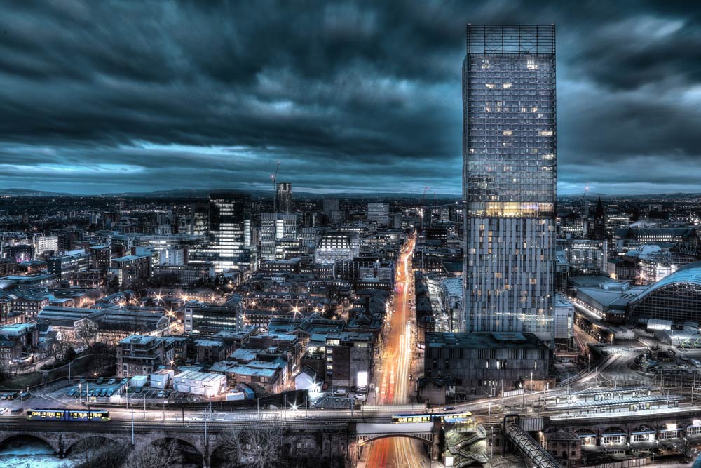 Deansgate and Hilton